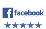 Gina D.'s 5 star Facebook review for neuropathy pain treatment.